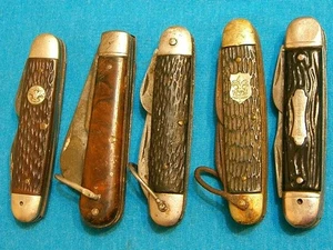 LOT VINTAGE KNIVES ANTIQUE KNIFE UTILITY SURVIVAL ULSTER SABRE HIGH CARBON STEEL - Bild 1 von 11