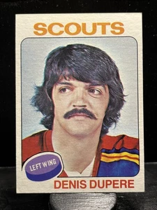 Denis Dupere #159 1975-76 Topps Kansas City Scouts - Imagen 1 de 2