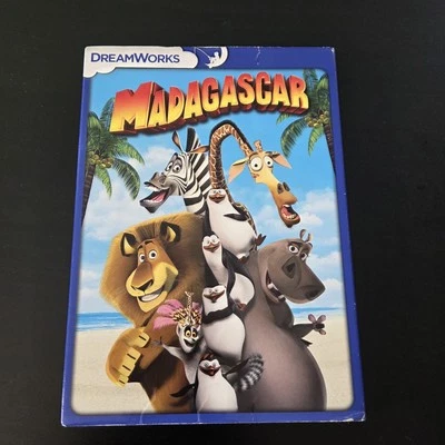 Madagascar (DVD, 2005, Widescreen) DreamWorks Animated Movie  - Image 1 of 4