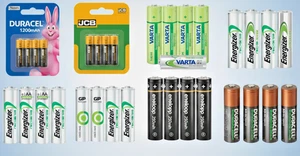 4 x Energizer AA wiederaufladbare Batterien 1300MAH 2000MAH 2300MAH NiMH - Bild 1 von 12