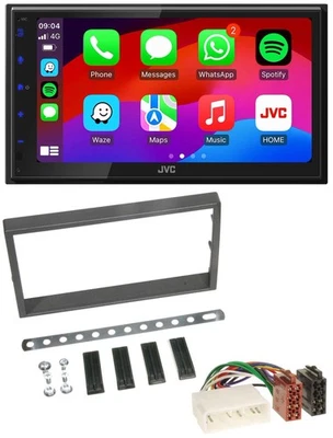 JVC Bluetooth USB MP3 2DIN DAB Autoradio für SSangYong Kyron ab 2005 - Bild 1 von 4
