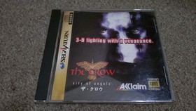 The Crow W/Manual Sega Saturn SS Retro Rare Used Game Good NTSC-J Japan JP