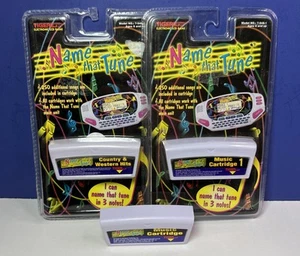 Lote de 3 Cartuchos de Canción Name That Tune Tiger Electronics, 1997 Juego Portátil - Imagen 1 de 7