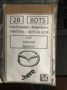 Mazda Sd Card BDTS-66-EZ1B - Picture 1 of 1
