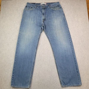Vintage Levis 559 Jeans Herren 38x32 Blau Relaxed Fit Straight Leg Light Wash Y2K - Bild 1 von 11
