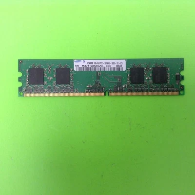 Samsung M378T3354CZ3-CCC 256MB DDR2-400 (PC2-3200) PC2-3200U RAM Memory - Image 1 of 2