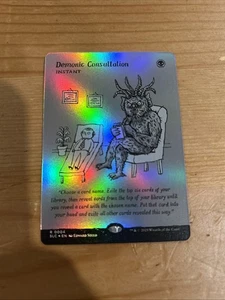 Demonic Consultation |Foil NM| Encyclopedia Secret Lair Magic MTG - Bild 1 von 1