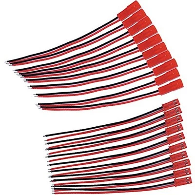 EBOOT 20 AWG JST Plug Connector 2 Pin Male Female Plug Connector Cable Wire for - Image 1 of 4