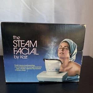 Vintage The Steam Facial by Kaz Vaporizer Humidifier New In Box -Old Stock - Picture 1 of 10