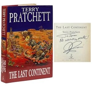 Terry Pratchett / The Last Continent Signed 1998 - Bild 1 von 1