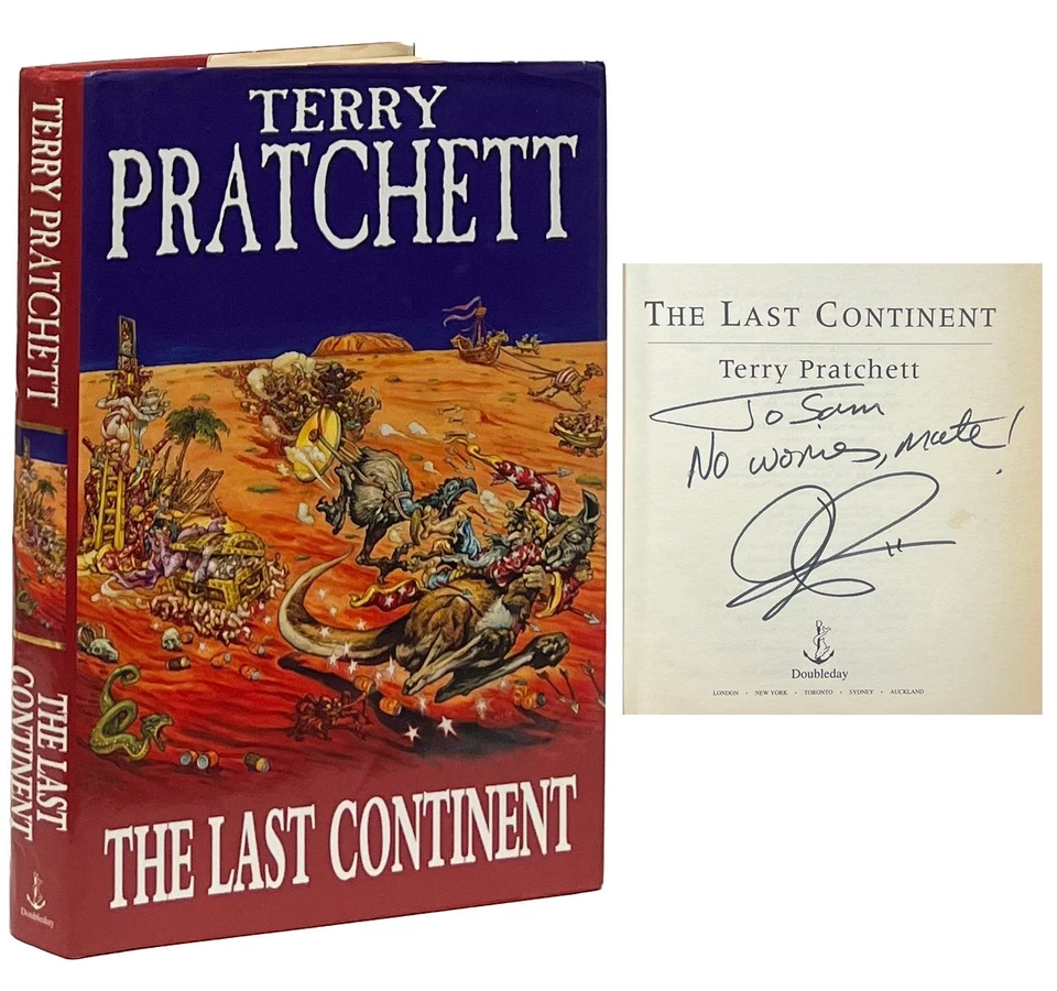 Terry Pratchett / The Last Continent Signed 1998 - Image 1 of 1