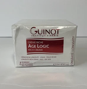 Crema rica Guinot Age Logic 50 ml 1,4 oz hecha en Francia, nueva sellada - Imagen 1 de 5