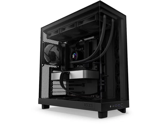 NZXT H6 Flow Mid Tower Case - Matte Black