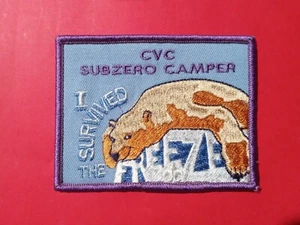 CVC Chippewa Valley Council Boy Scout Subzero Camper Patch - Picture 1 of 2
