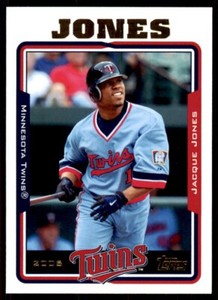 2005 Topps Jacque Jones Baseball Cards #585
