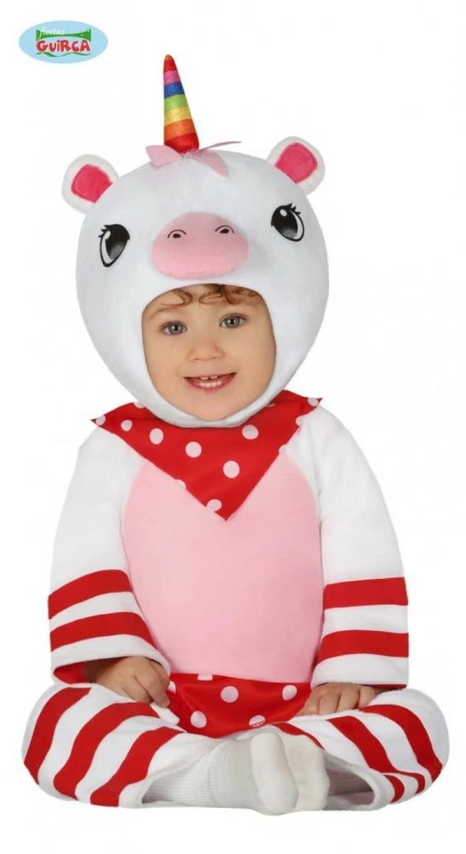 Costume piccolo unicorno bimbo bimba 18-24 mesi - Immagine 1 di 1