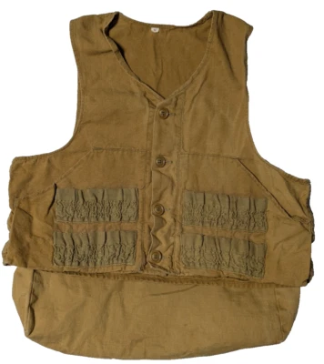 VTG Duxbak Duck Fowl Shotgun Hunting Canvas Game Bird Bag Vest Medium - Image 1 of 4