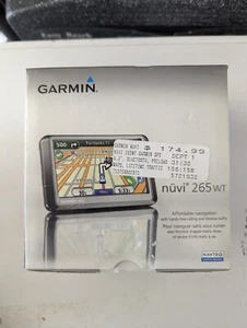 GARMIN Nuvi 265WT GPS Nav System Global Positioning System - Picture 1 of 3