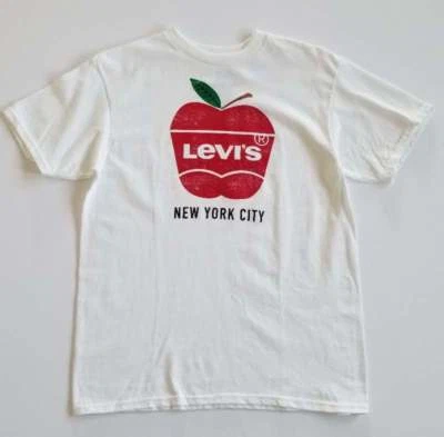 Camiseta Levi's New York City Big Apple meninos jovens G nova sem etiquetas ~FF - Imagem 1 de 3