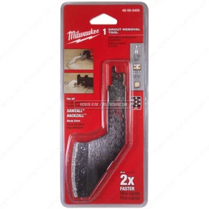 Milwaukee* 49-00-5450 SAWZALL* / HACKZALLL* rimozione stucca grana 5" 1PK - Foto 1 di 2