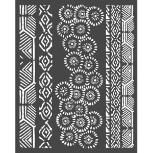 PLANTILLA STAMPERIA - AMAZONIA - 20CM X 25CM - TRIBALES - Imagen 1 de 2
