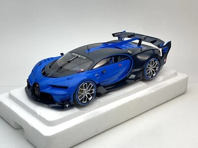 AUTOART 1/18 70986 BUGATTI VISION GRAN TURISMO RARE(MR BBR KYOSHO NOREV GTSPIRIT - Immagine 1 di 4