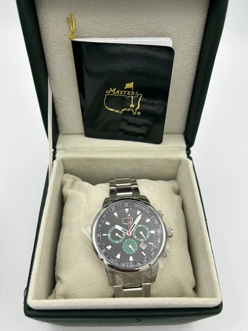 2009 Masters Limited Edition Watch Augusta National Golf Cover