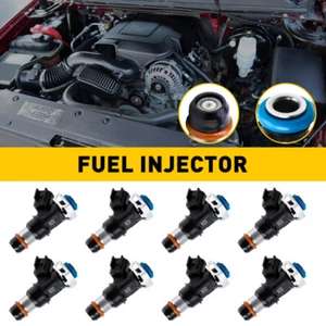 8 Fuel Injectors For GMC Yukon XL Sierra Savana 1500 2007-2009 5.3L 6.0L 6.2L - Picture 1 of 12
