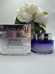 Lancome Renergie Multi-lift Redefining Lifting Cream SPF 15 2.6oz / 75ml Sealed - Picture 1 of 3