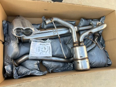 Genuine 2005 2006 Kia Spectra5 OEM NEW HP Cat Back performance exhaust system - Image 1 of 4