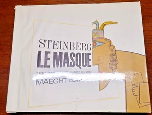 Saul Steinberg "Le Masque" 1st Edition Hardcover Dust Jacket In French - Picture 1 of 14