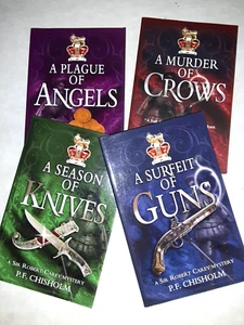 Season of Knives, A Plague Of Angels, Murder Of Crows plus 1 by P. F. Chisholm - Picture 1 of 1