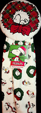 Peanuts Snoopy Christmas Hanging Kitchen Hand Towel