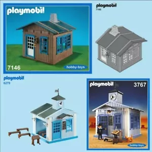 Playmobil * WESTERNHAUS 7146 (3767 3770 6279 6410 6462) * ERSATZTEILSERVICE - Bild 1 von 43