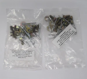 RIVETS M24243/1A404 16pcs,SCREWS 186676 8pcs,WASHERS MS27183-10 8pcs M998(2Pack) - Picture 1 of 2
