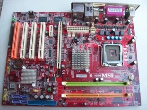 Placa Base MSI 945PL Neo INTEL SOCKET 775 FSB800 Dual-DDR2-533 SATA LAN PCI-E - Imagen 1 de 1