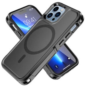 MagSafe Magnetic Case For iPhone 13 Pro Max Rugged Shockproof Heavy Duty Cover - Picture 1 of 10