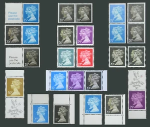 1990-2009 Double Heads, Penny Black Anni, MS1501 SG1467-1478, 2133 2955/6 Select - Picture 1 of 41