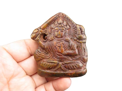 Китай, старый нефрит, благородная коллекция, коллекционные предметы, редкая Avalokitesvara, подвеска H(527) - Изображение 1 из 4