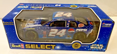 1999 Star Wars Episode 1 Jeff Gordon #24 NASCAR 1:24 Revell Select Pepsi Car - Image 1 of 4