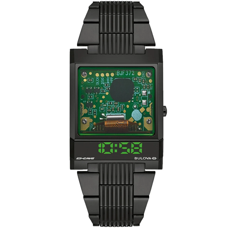 Bulova Black Men's Watch - 98C140