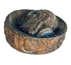 Antikes Hippokrates Medaillon Arzt Kunstmedizin Altgriechisch Dr um 1800 - Bild 1 von 7