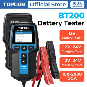 NEW 12V Car Battery Tester 24V Van Heavy Truck Charging Analyzer Diagnostic Tool - Picture 1 of 7
