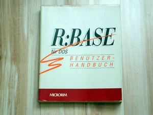 R: Base für DOS Benutzerhandbuch Buch Microrim 1989 deutsch - Bild 1 von 1