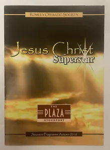 Jesus Christ Superstar Theaterprogramm The Plaza Stockport 2010 - Bild 1 von 3