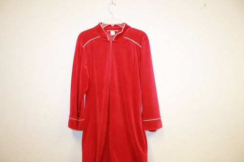 Abito da notte Christian Dior donna rosso taglia piccola lungo vintage spolverino