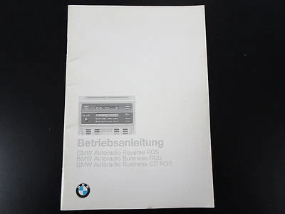 Manuale Di Istruzioni BMW 5 Serie E39 Autoradio Reverse Business RDS CD - Immagine 1 di 4
