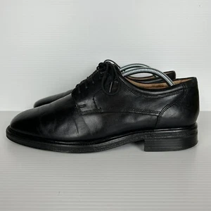 Florsheim Leather Lace Up Shoes Men's Size US10 EE Black Business Office Wedding - Picture 1 of 13