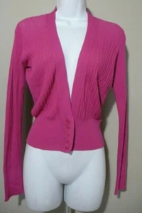 Vintage RALPH LAUREN Black Label Women's Long Sleeves Cardigan Sweater Sz M/L - Picture 1 of 12
