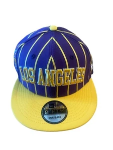 New Era Los Angeles Lakers 9FIFTY Snapback Mütze Cap - Lila & Gelb - Bild 1 von 6